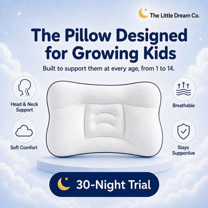A Pillow Designed for Growing Kids
