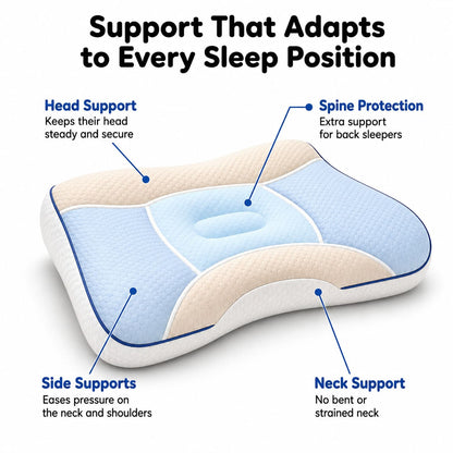 A Pillow Designed for Growing Kids