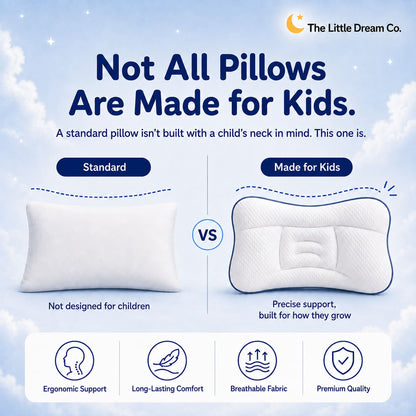 A Pillow Designed for Growing Kids